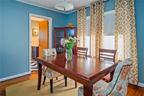 Dining room, Interior, Wood Texture Flooring