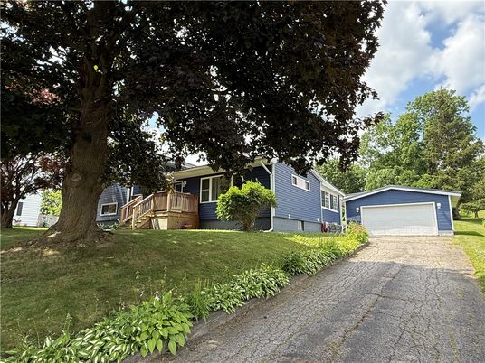 Backyard, Detached Garage, Exterior