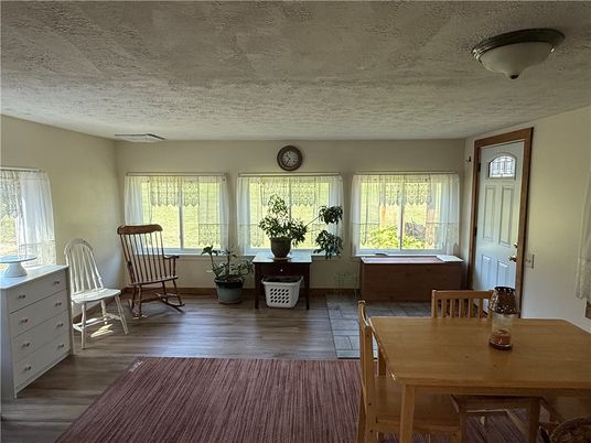 Dining room, Interior, Wood Texture Flooring
