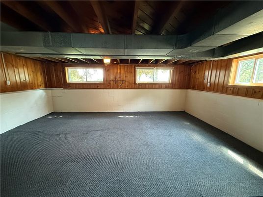 Empty room, Interior, Wooden Walls