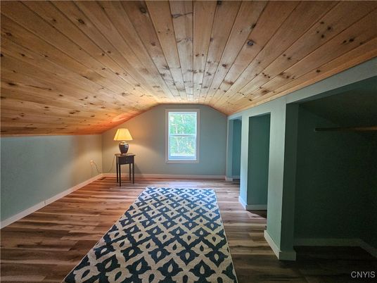 Empty room, Interior, Wooden Ceilings, Wood Texture Flooring