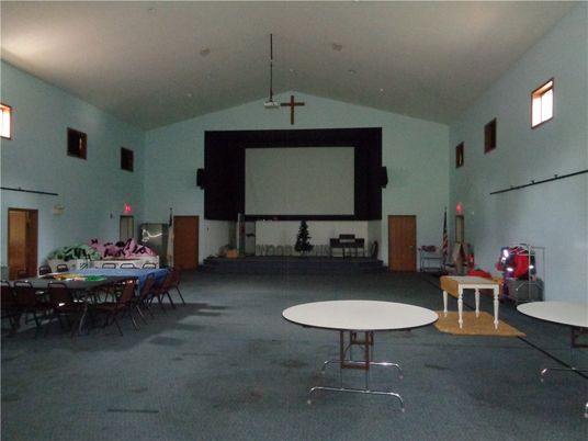 Dining room, Interior, Projection Screen