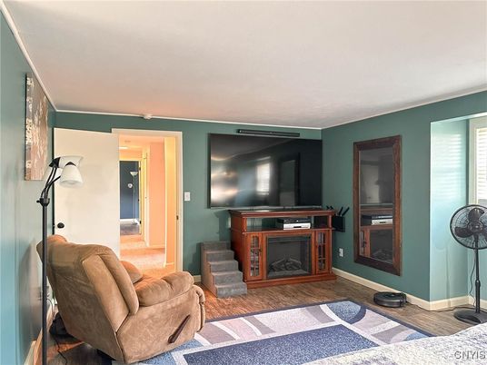 Fireplace, Interior, Wood Texture Flooring