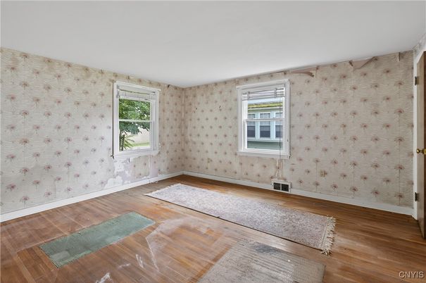 Empty room, Interior, Wood Texture Flooring