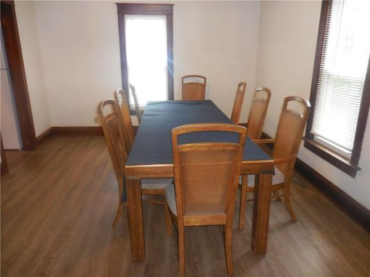 Dining room, Interior, Wood Texture Flooring