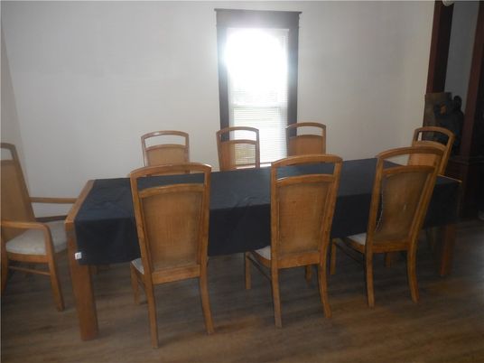 Dining room, Interior, Wood Texture Flooring