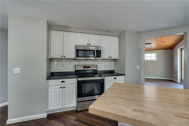 Interior, Kitchen, Stainless Steel Appliances, Wooden Ceilings, Wood Texture Flooring