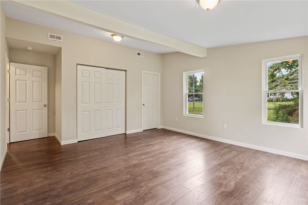 Empty room, Interior, Wood Texture Flooring