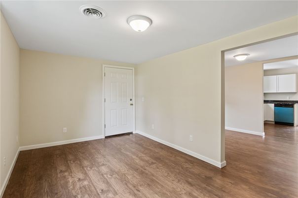 Empty room, Interior, Wood Texture Flooring