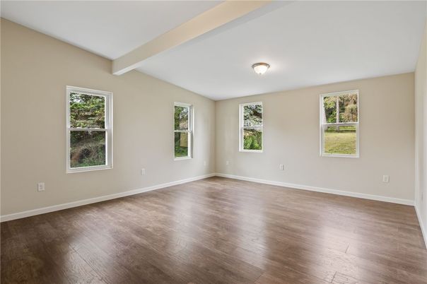 Empty room, Interior, Wood Texture Flooring