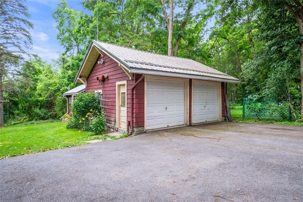 Backyard, Detached Garage, Exterior