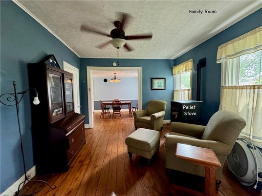 Dining room, Interior, Wood Texture Flooring