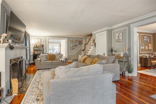 Fireplace, Interior, Living room, Wood Texture Flooring