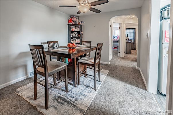 Dining room, Interior
