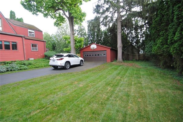 Backyard, Detached Garage, Exterior