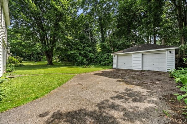 Backyard, Detached Garage, Exterior