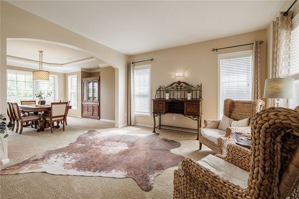 Dining room, Interior, Living room, Pendant Lights