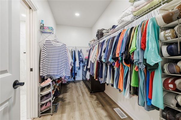 Interior, Recessed Lighting, Walk-in Closets, Wood Texture Flooring