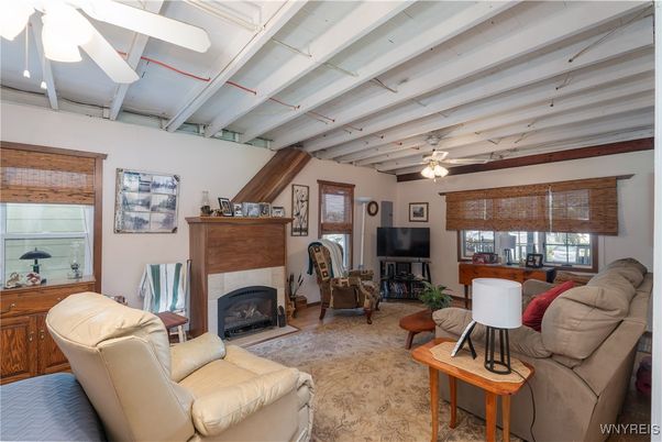 Fireplace, Interior, Living room