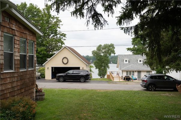 Backyard, Detached Garage, Exterior