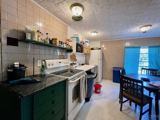 Dining room, Interior, Kitchen
