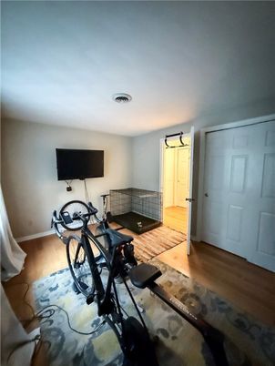 Fitness Equipment, Interior, Wood Texture Flooring