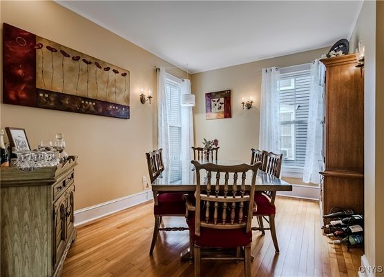 Dining room, Interior, Wood Texture Flooring