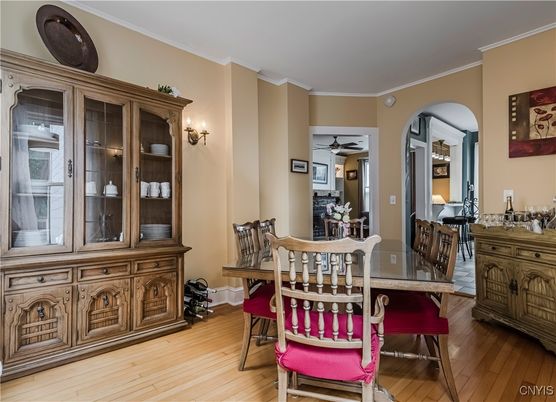 Dining room, Interior, Wood Texture Flooring