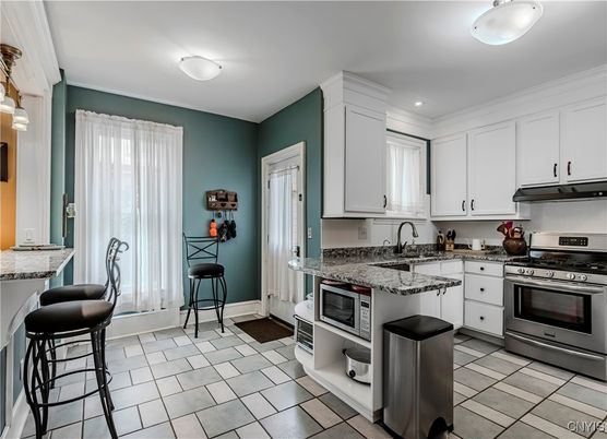 Interior, Kitchen, Recessed Lighting, Stainless Steel Appliances