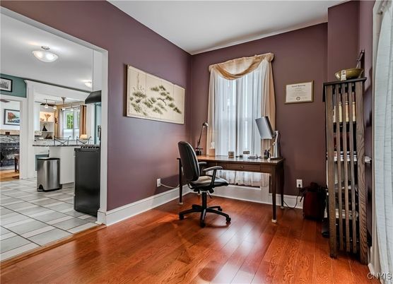 Home Office, Interior, Wood Texture Flooring