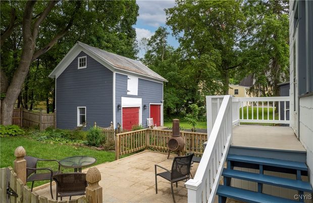 Backyard, Detached Garage, Exterior