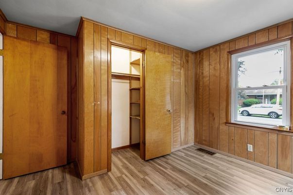 Empty room, Interior, Wood Texture Flooring, Wooden Walls