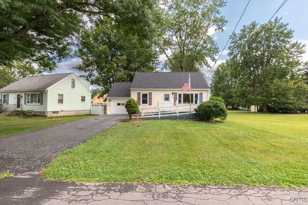 Attached, Backyard, Exterior, Facade, Cape Cod