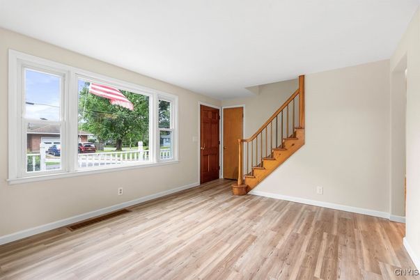 Empty room, Interior, Wood Texture Flooring