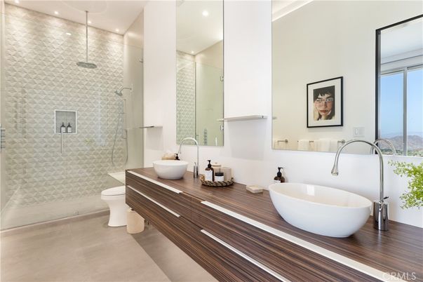 Bathroom, Dual Sink Vanities, Free Standing Baths, Glass Shower, Interior, Recessed Lighting