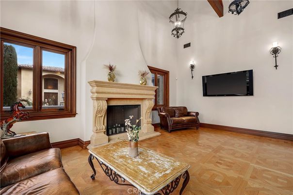 Fireplace, Interior, Living room, Wood Texture Flooring