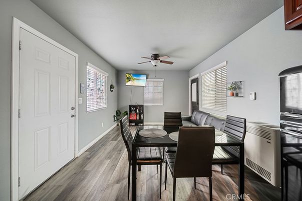 Dining room, Interior, Wood Texture Flooring