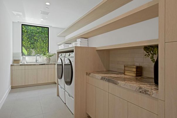 Interior, Recessed Lighting, Washer