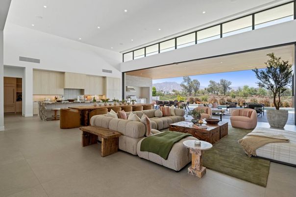 Interior, Kitchen, Living room, Recessed Lighting
