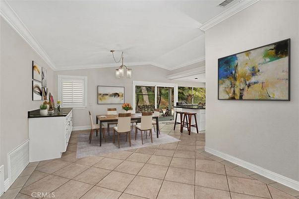 Dining room, Interior, Pendant Lights