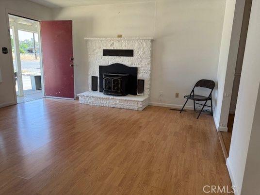 Fireplace, Interior, Wood Texture Flooring