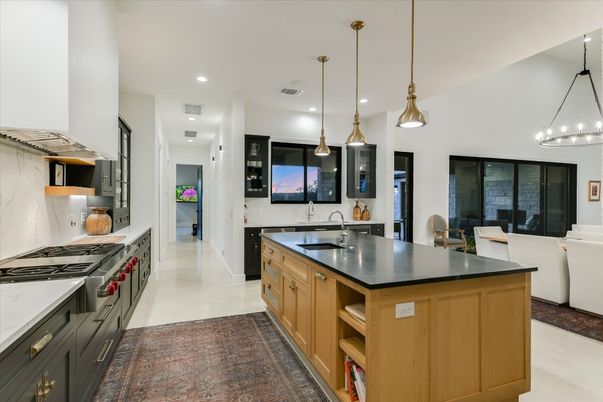 Interior, Kitchen, Pendant Lights, Recessed Lighting