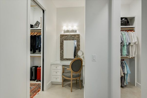 Interior, Walk-in Closets