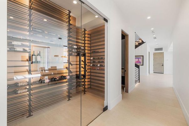 Interior, Recessed Lighting, Wine Storage