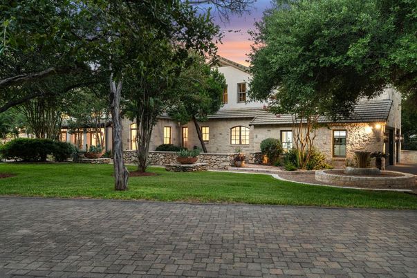 Backyard, Exterior, Facade, Spanish Mediterranean
