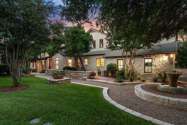 Backyard, Exterior, Facade, Spanish Mediterranean