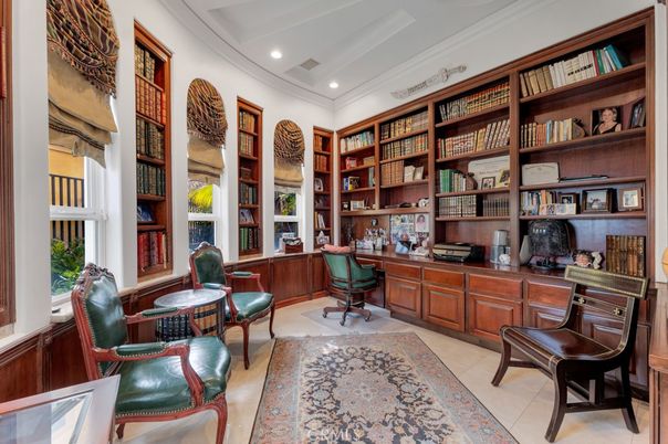 Home Office, Interior, Recessed Lighting