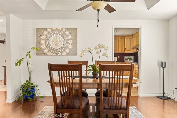 Dining room, Interior, Wood Texture Flooring