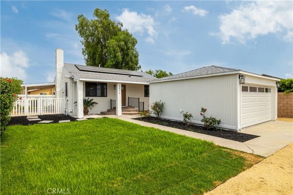 Backyard, Detached Garage, Exterior, Solar Panels