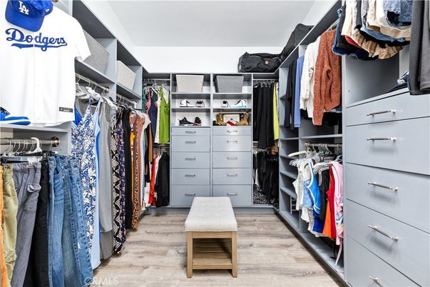 Interior, Walk-in Closets, Wood Texture Flooring